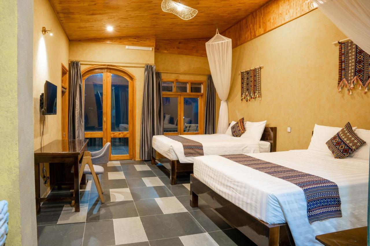 Wings Ha Giang Loop Bungalow Exterior foto